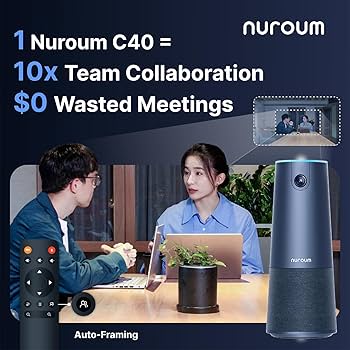 Amazon.co.jp: Nuroum 会議用マイクスピーカー ウェブカメラ